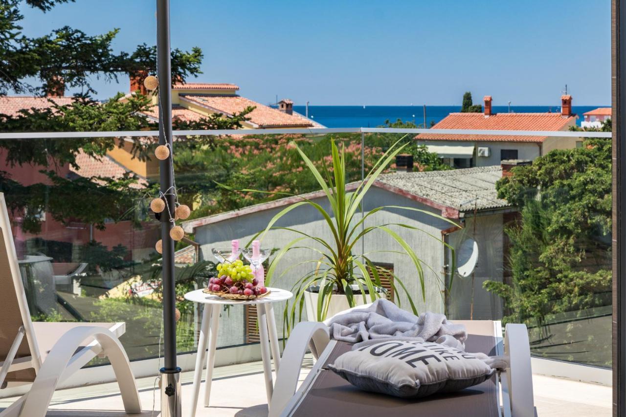 Villa Elena Deluxe Mit Whirlpool Und Beheiztem Pool Am Meer Und Wunderschoenen Blick Auf Die Brijuni Inseln Fažana Eksteriør billede